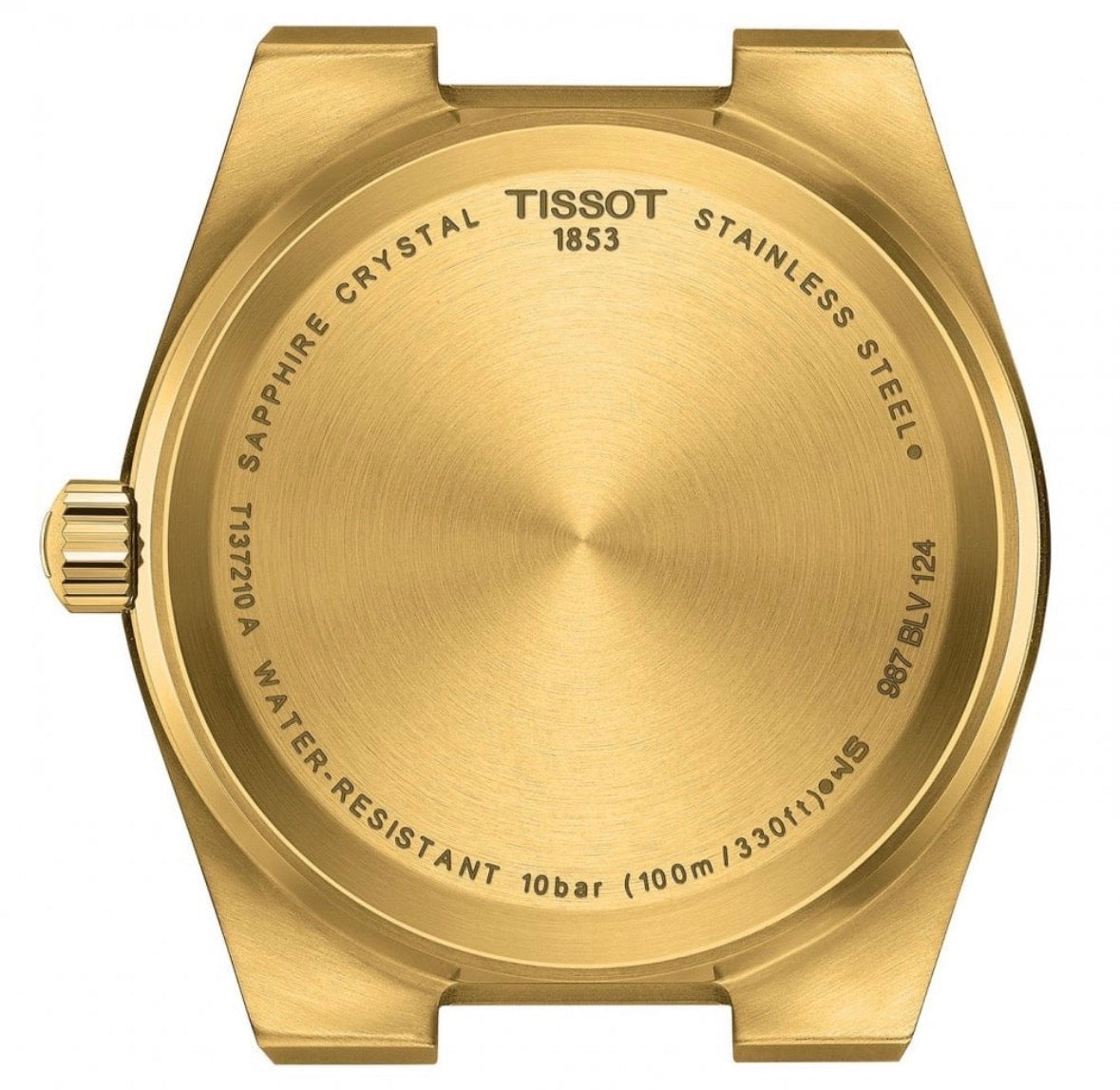 Tissot PRX 35mm Gold Dial Quartz Watch – T137.210.33.021.00