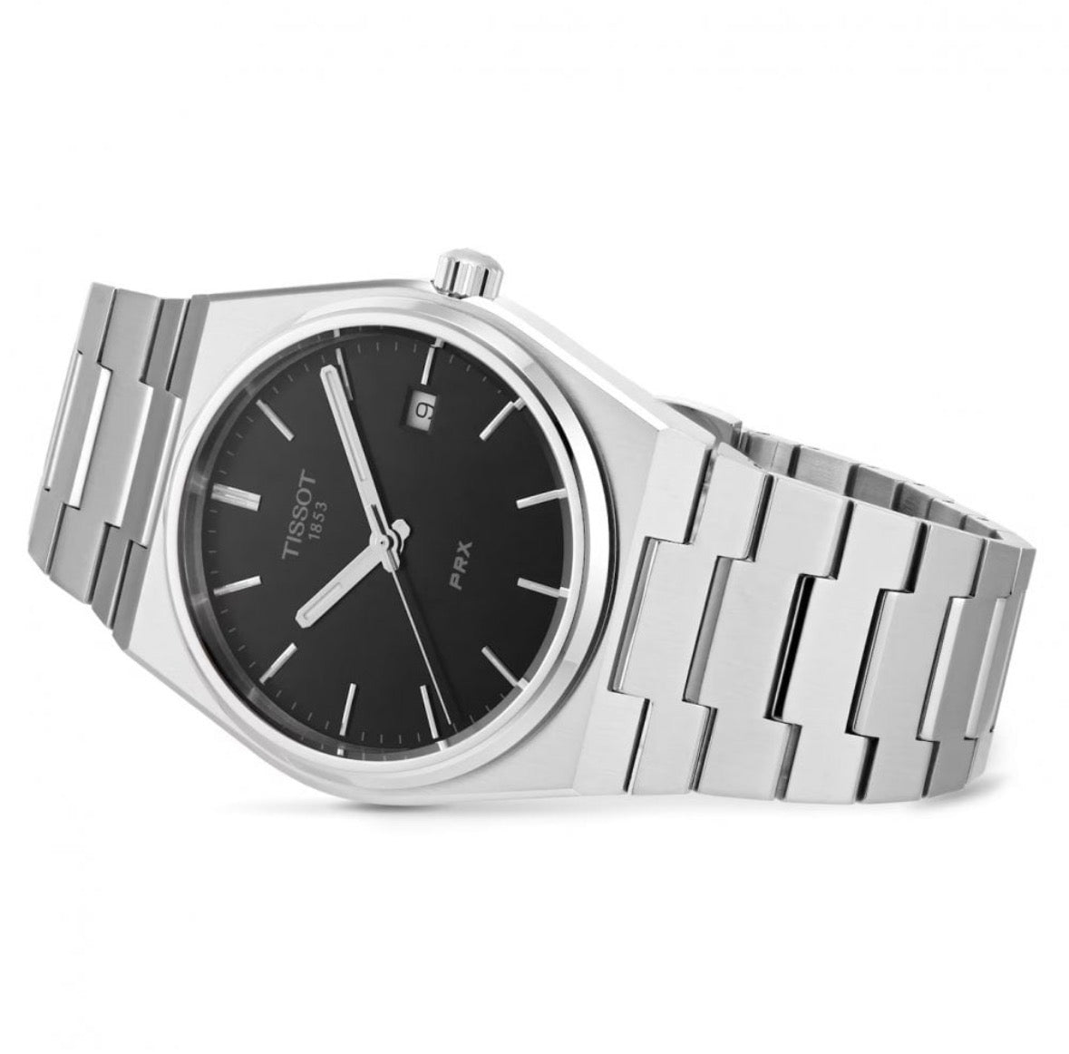 Tissot PRX 40mm Black Dial Stainless Steel Quartz Watch – T137.410.11.051.00