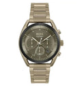HUGO BOSS Chronograph Men's Watch – Gold-Tone Bracelet & Grey Dial | HB1514094
