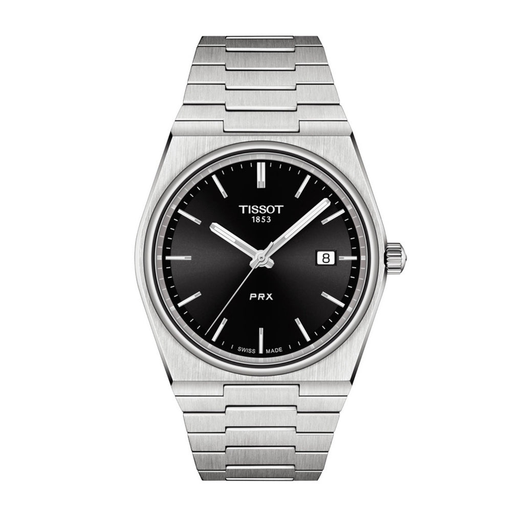 Tissot PRX 40mm Black Dial Stainless Steel Quartz Watch – T137.410.11.051.00