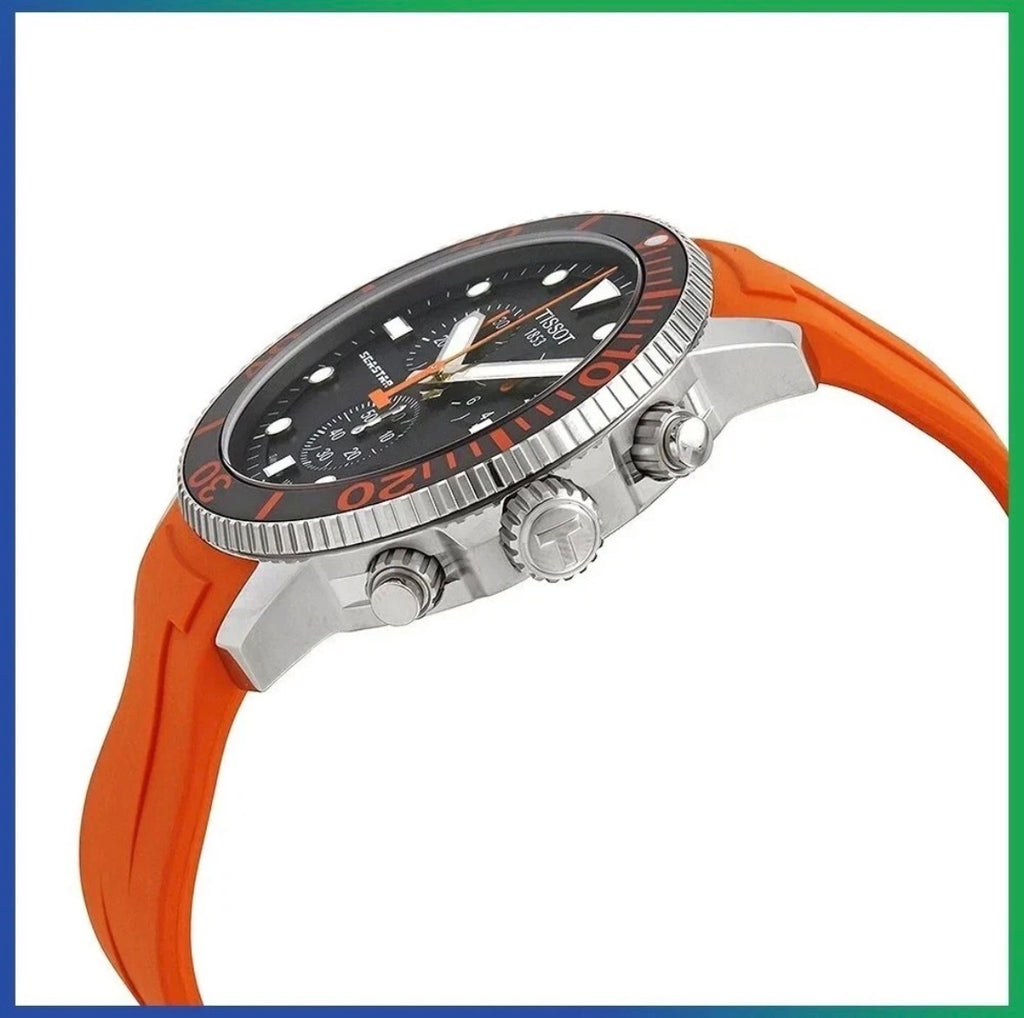 TISSOT T-Sport T120.417.17.051.01 SEASTAR 1000 Chronograph 45.5mm Mens Watch UK