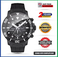 TISSOT Seastar 1000 T120.417.37.051.02 Chrono Black Rubber Strap 46mm Mens Watch