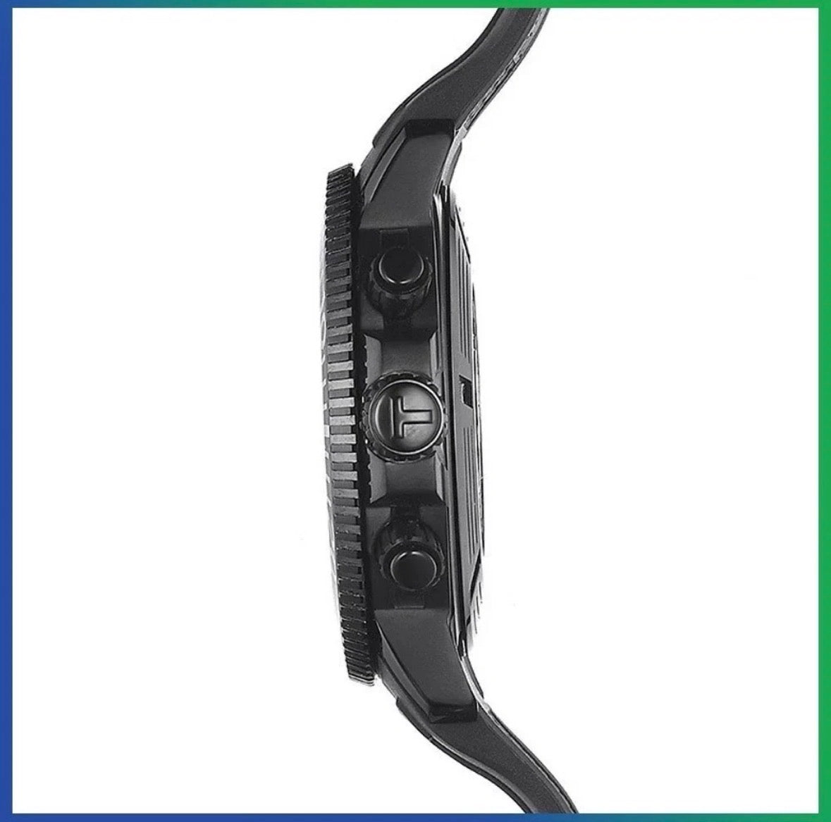 TISSOT Seastar 1000 T120.417.37.051.02 Chrono Black Rubber Strap 46mm Mens Watch