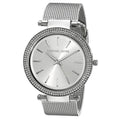MICHAEL KORS MK3367 Darci Silver Stainless Steel Strap Dial Womens Watch 39mm