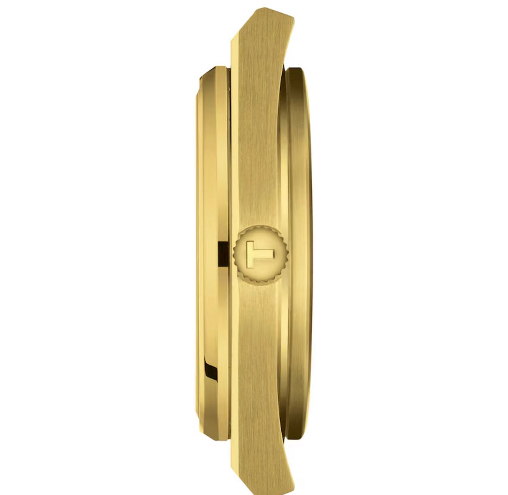 Tissot PRX 40mm T137.410.33.021.00 Men's Gold Tone Watch