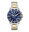 Emporio Armani AR11362 Chronograph Diver Two Tone Men's Watch