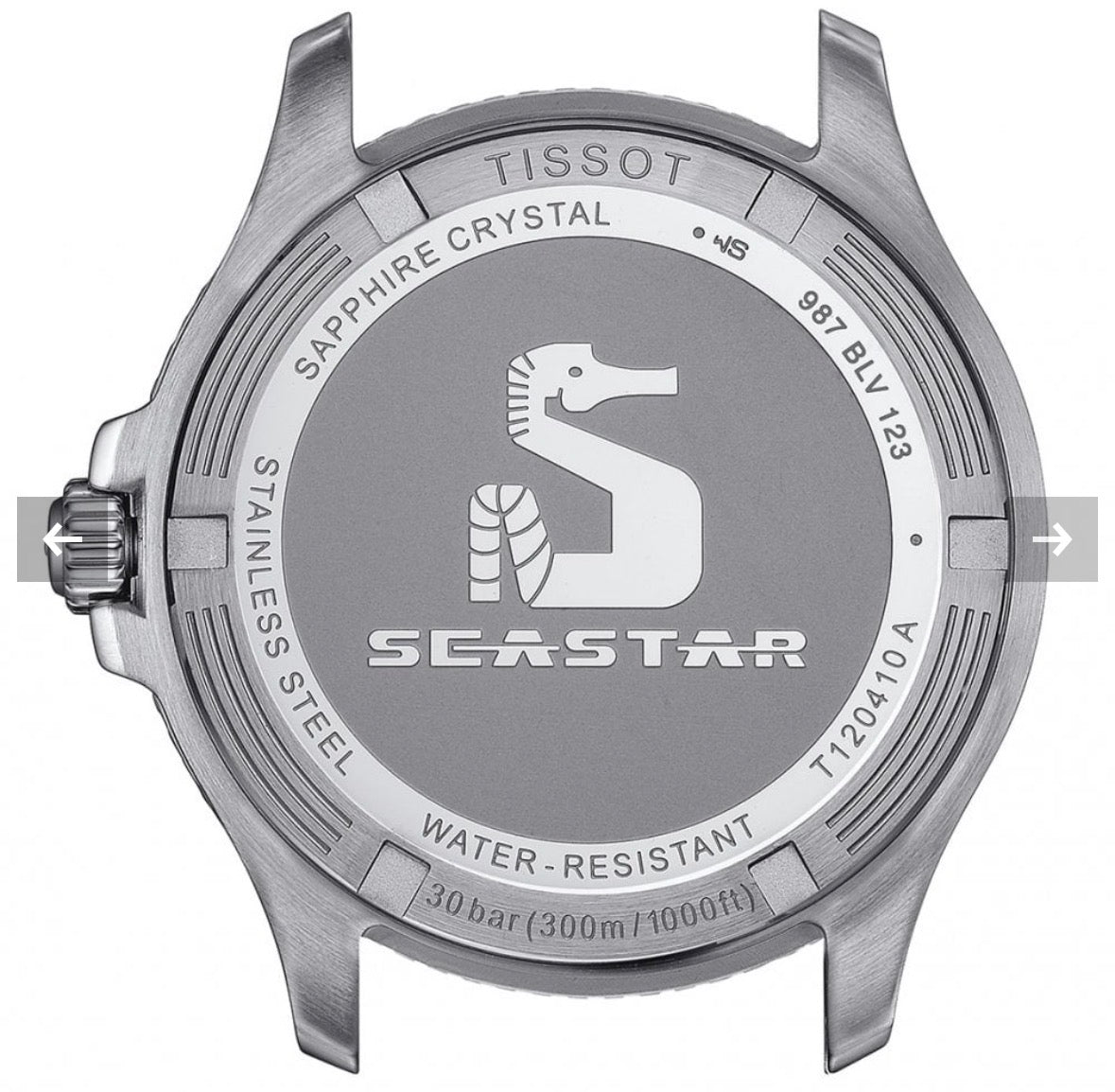 Tissot T120.210.22.051.00 Unisex 36mm Seastar 1000 Watch