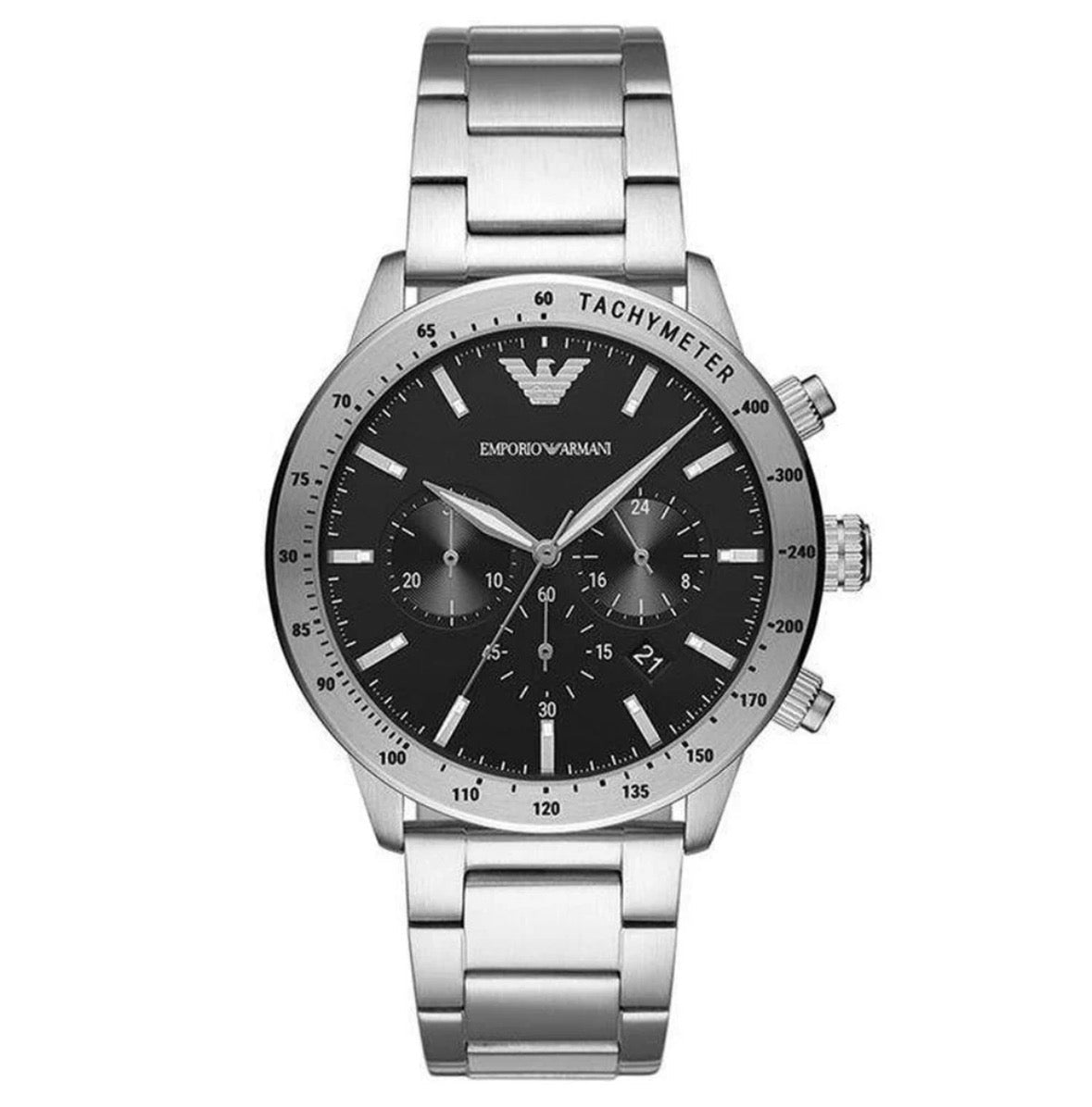 Emporio Armani AR11241 Chronograph Stainless Steel Men's Watch - TIMEWORTH UKemporio armani