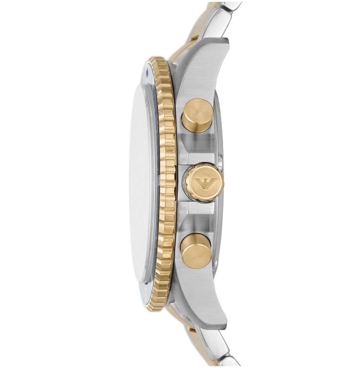 Emporio Armani AR11362 Chronograph Diver Two Tone Men's Watch - TIMEWORTH UKemporio armani