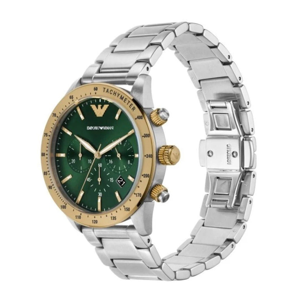 Emporio Armani AR11454 Chronograph Two Tone Watch - TIMEWORTH UKemporio armani