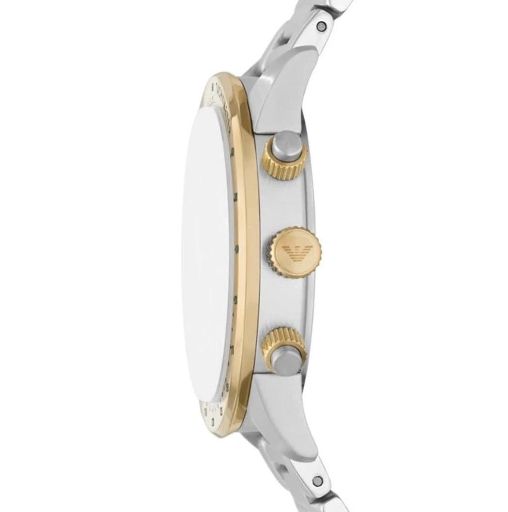 Emporio Armani AR11454 Chronograph Two Tone Watch - TIMEWORTH UKemporio armani