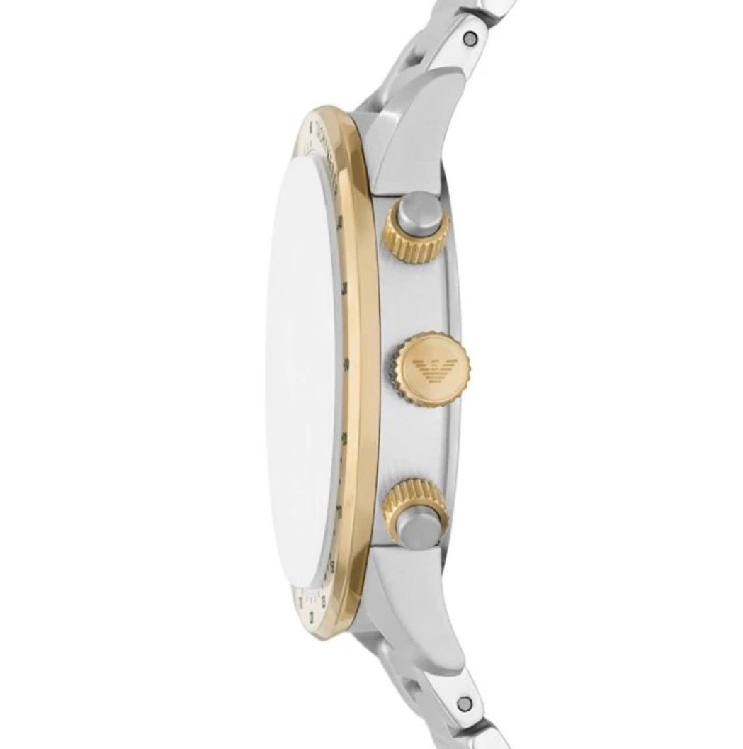 Emporio Armani AR11454 Chronograph Two Tone Watch - TIMEWORTH UKemporio armani