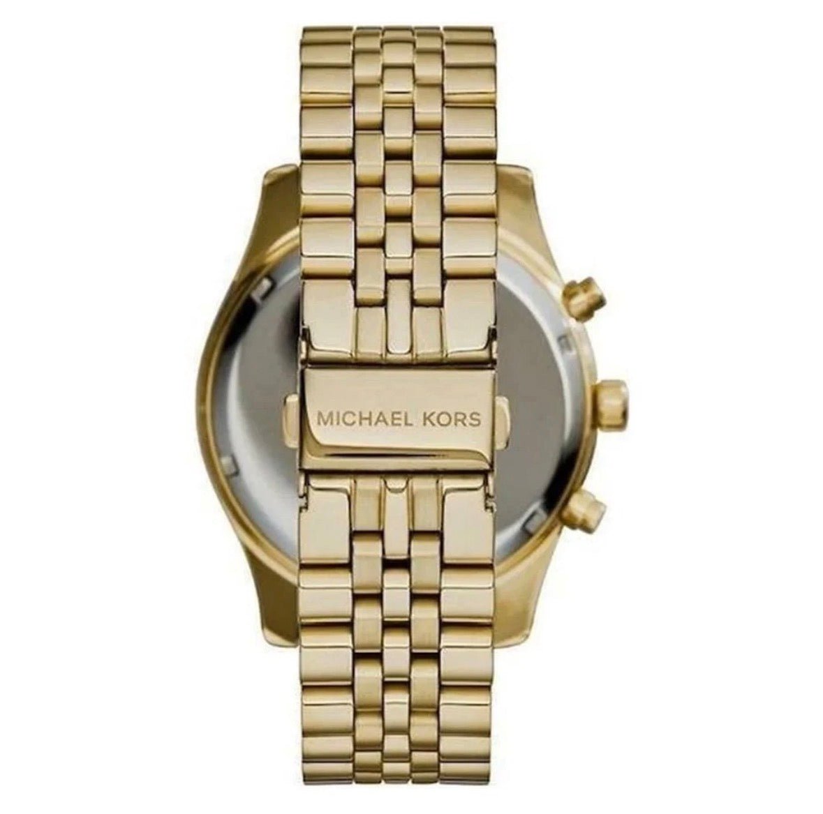 MICHAEL KORS Lexington MK8494 Crystal Gold Mens Fashion Wrist Watch 45mm - TIMEWORTH UKMicheal Kors