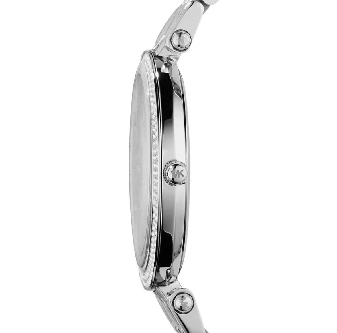 MICHAEL KORS MK3367 Darci Silver Stainless Steel Strap Dial Womens Watch 39mm - TIMEWORTH UKMicheal Kors