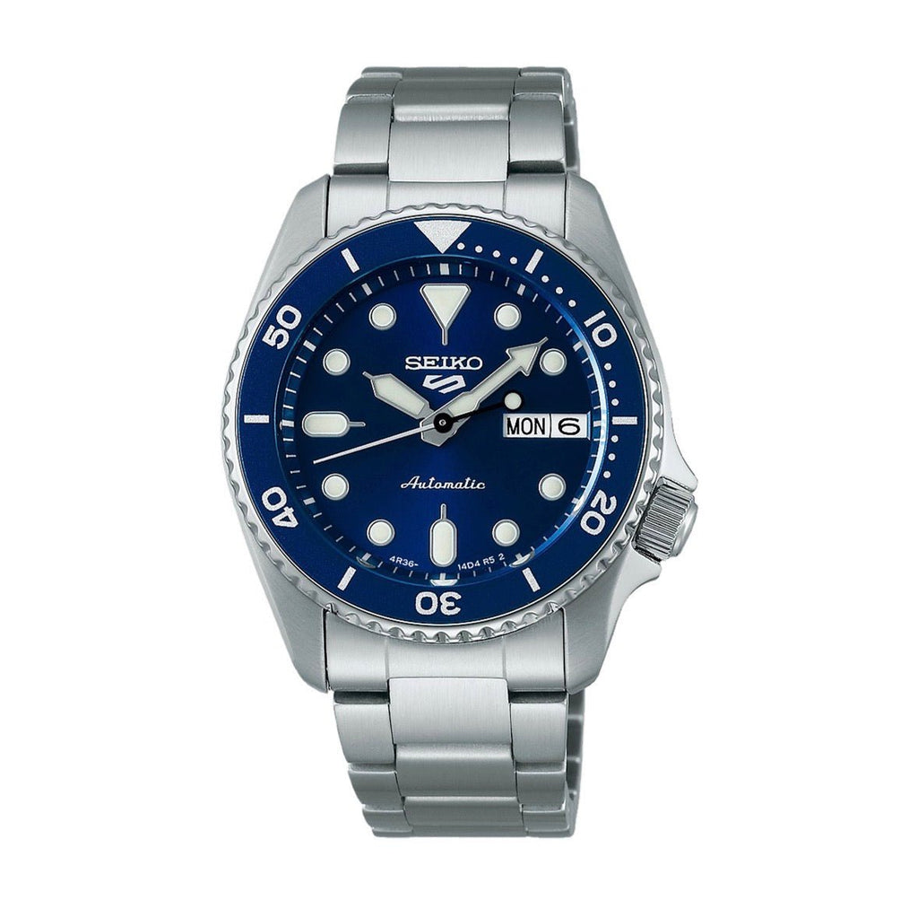 Seiko 5 Sports SKX New Colour Collection Street Denim Watch SRPL77K1 - TIMEWORTH UKSeiko