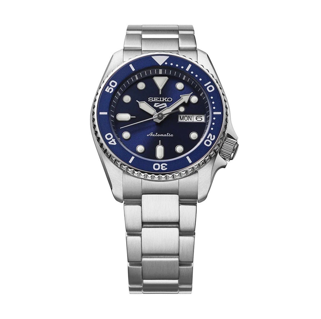 Seiko 5 Sports SKX New Colour Collection Street Denim Watch SRPL77K1 - TIMEWORTH UKSeiko