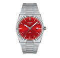 Tissot PRX 40mm Red Dial Stainless Steel Quartz Watch – T137.410.11.421.00 - TIMEWORTH UKTIMEWORTH UK
