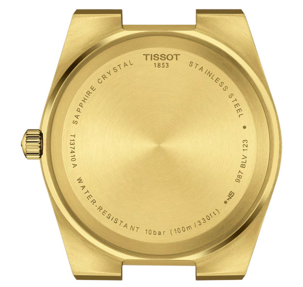 Tissot PRX 40mm T137.410.33.021.00 Men's Gold Tone Watch - TIMEWORTH UKTISSOT
