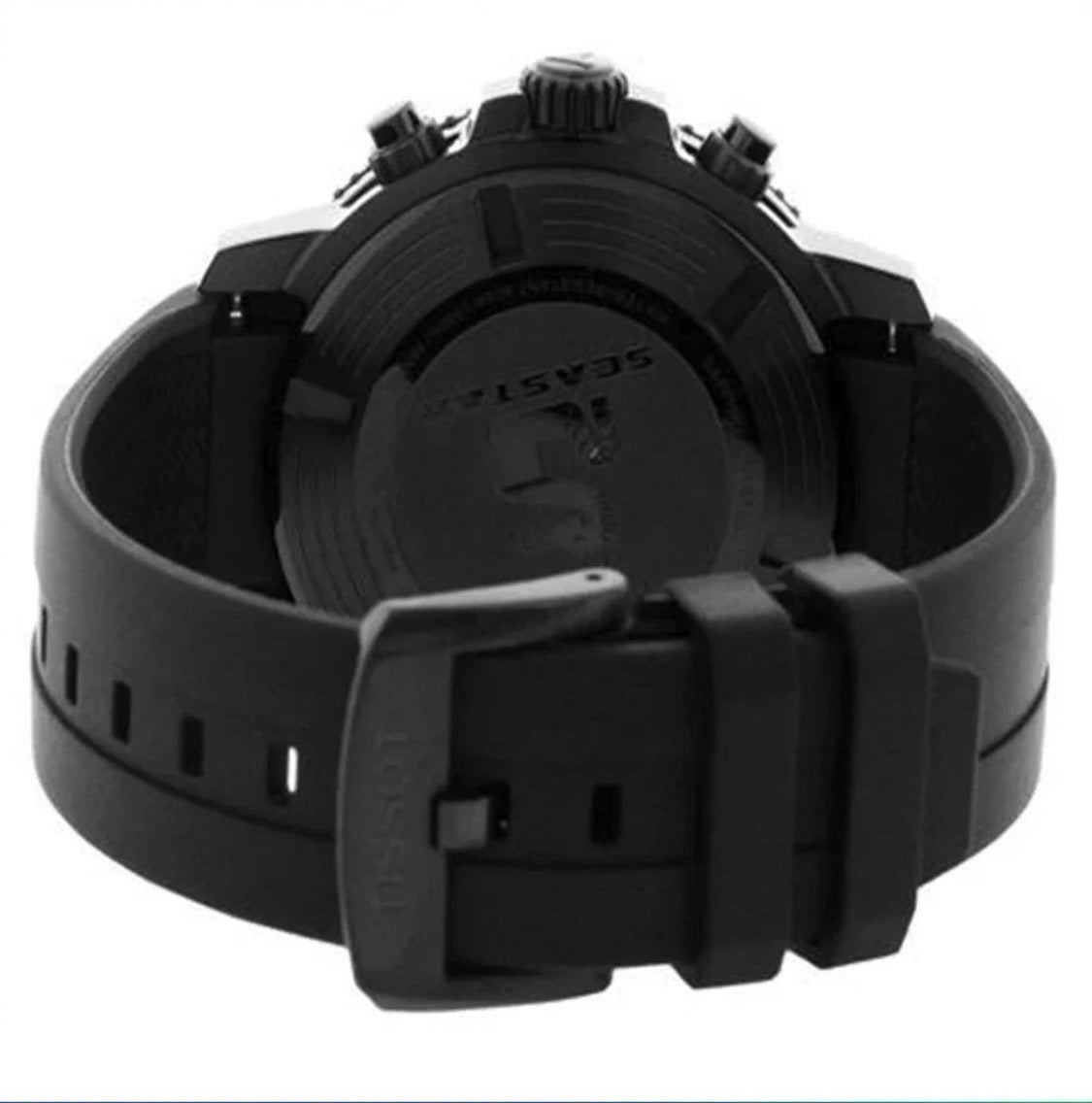 TISSOT Seastar 1000 T120.417.37.051.02 Chrono Black Rubber Strap 46mm Mens Watch - TIMEWORTH UKTISSOT