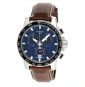 TISSOT Supersport T125.617.16.041.00 Chrono Blue Dial Leather Strap Mens Watch - TIMEWORTH UKTISSOT