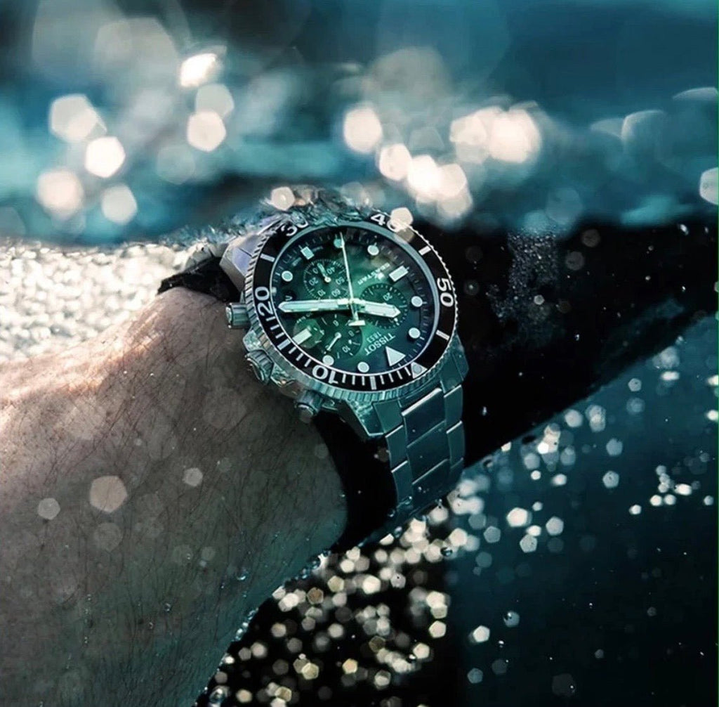 TISSOT T-Sport Seastar 1000 T120.417.11.091.01 Chronograph Diver's Men's Watch - TIMEWORTH UKTISSOT