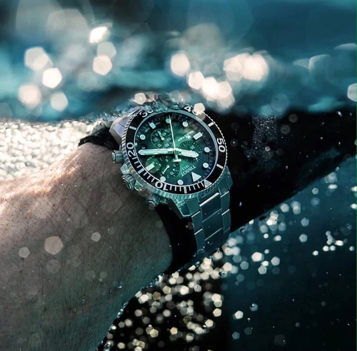 TISSOT T-Sport Seastar 1000 T120.417.11.091.01 Chronograph Diver's Men's Watch - TIMEWORTH UKTISSOT