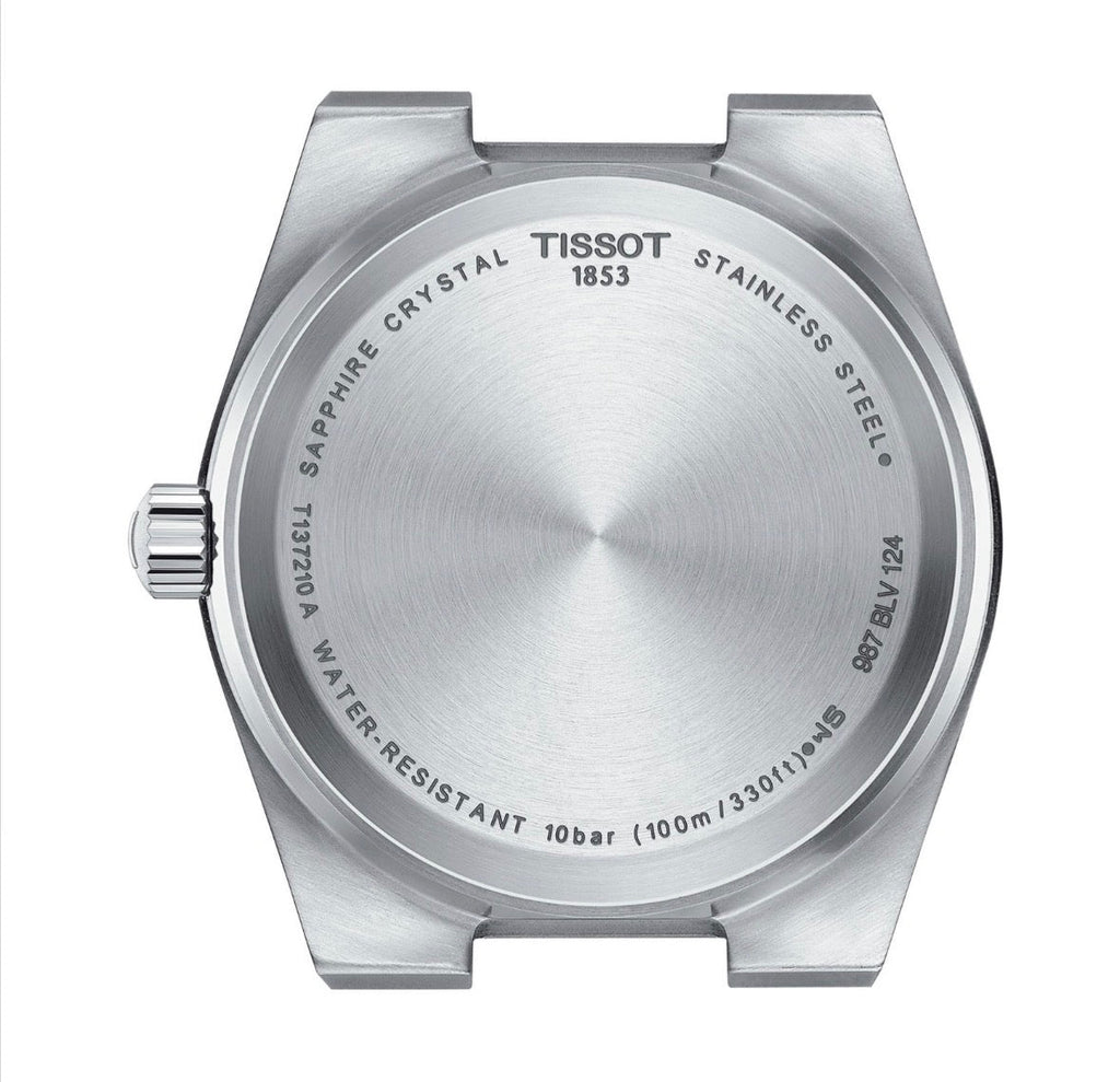 Tissot Unisex 35mm Mother Of Pearl Dial PRX Watch T137.210.11.111.00 - TIMEWORTH UKTISSOT
